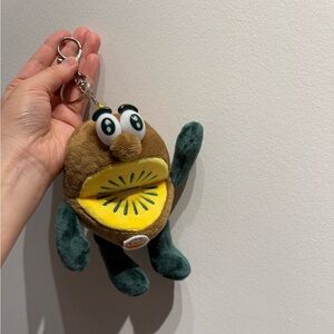 Zespri Kiwi Plush Pouch Keychain Glow Appendix- Collectible Mascots